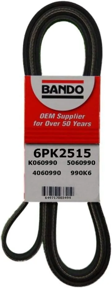 Bando USA 6PK2515 OEM Quality Serpentine Belt