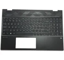 HP Pavilion x360 15T-CR000 15T-CR 15 Laptop Upper Case Palmrest Keyboard