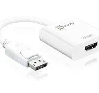 j5create JDA158 DisplayPort to 4K HDMI Active Adapter