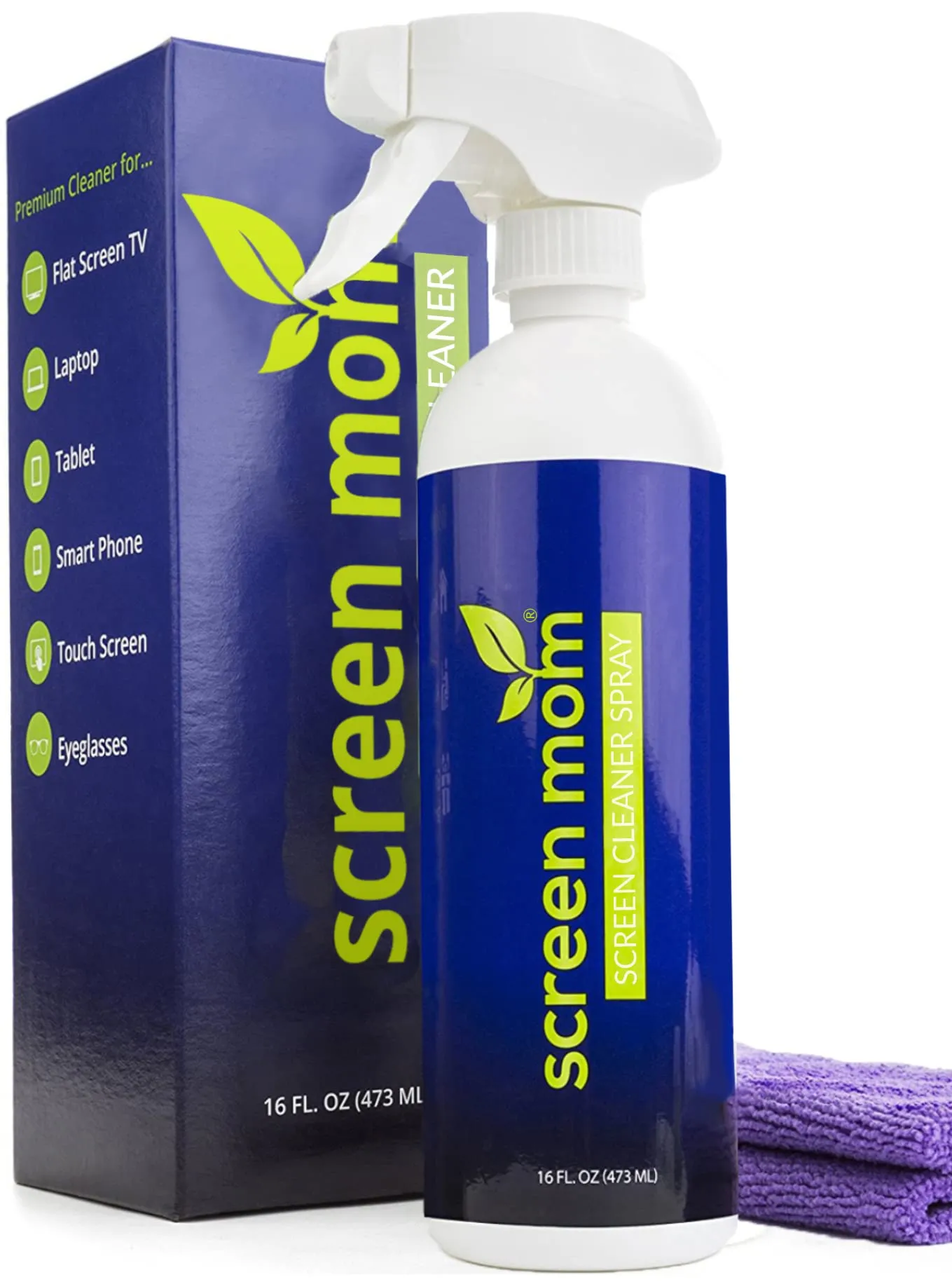 Screen Cleaner Kit - Best for LED &amp; LCD TV, Computer Monitor, Laptop, and Ipad