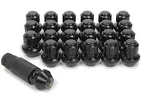 Gorilla Lug Nut and Lock System 14mm x 1.50 Black 96644BDX