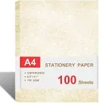 Parchment Paper for Certificates - Stationary Paper for Resumes, Diplomas, Lette