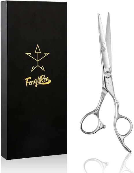 Fengliren High-end Professional Extremely Very Sharp Barber Hair Cutting Scissors Hairdresser Shears For Hair Haircut Scissor Made