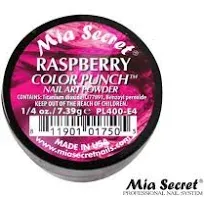 Mia Secret Color Punch Collection Nail Acrylic Powder Set of 6