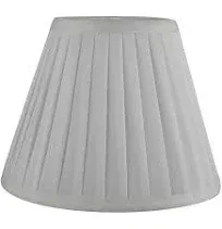 Urbanest Faux Silk Side Pleat Lamp Shade