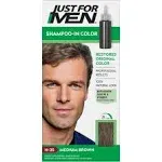 Just For Men Shampoo in Color H 35 Mens Hair Dye, Medium Brown