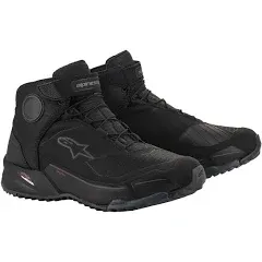 Alpinestars CR-X Drystar Riding Shoes Black/White 8