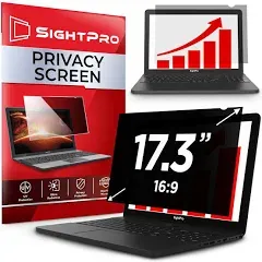 SightPro 17.3 inch Laptop Privacy Screen Filter