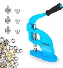 Pikwo Hand Press Heavy Duty Eyelet Grommet Machine Punch Tool Kit