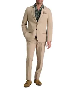 Haggar Men's Smart Wash with Repreve Slim Fit Suit Separates-Pants & Jackets