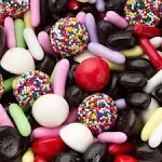 Licorice Bridge Mix Candy Bulk 2LB Bag, Licorice Candy Assortment, Black Licorice Mix, Bridge Mix Licorice Candy by Snackivore