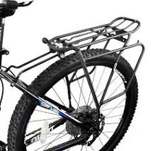 Ibera Bike Rack Bicycle Touring Carrier Plus+ for Disc Brake Mount