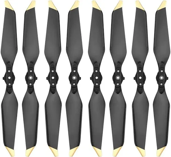 HeiyRC 8pcs Low-Noise Propellers for DJI Mavic Pro/Mavic Pro Platinum Drone,8331 Quick-Release Folding Replacement Props,4 CCW+4 CW