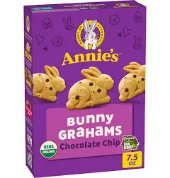 "Annie's Homegrown Bunny Grahams Chocolate Chip - Case Of 12 - 7.5 Oz"