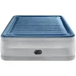 22" Dura-Beam Deluxe Comfort-Plush Queen Air Mattress, Blue