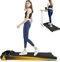 Under Desk Treadmill, Walking Pad for Home/Office, Portable Walking Treadmill 2.5hp, Walking Jogging Machine with 265 lbs Weight Capacity Remote