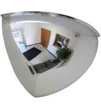 Se- Kure Domes & Mirrors ONV-90-18 Quarter Dome Mirror