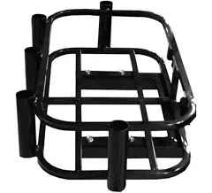 Hitch Mount Cooler/Rod Holder Rack for Golf Cart