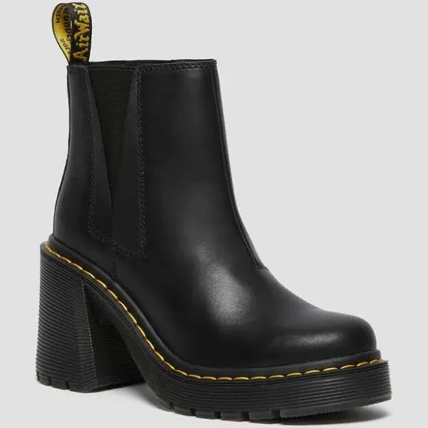 Dr. Martens Womens Boots Spence Casual Elastic Ankle Heel Sendal Leather