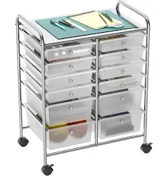 Simplehouseware 12-Drawer Rolling Storage Cart