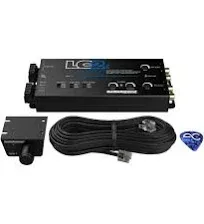 AudioControl LC2i Pro 2-Channel Line Output Converter with Impedance Matching Accubass GTO Audio Signal Sense 12V Turn-On and ACR-1 Dash Remote