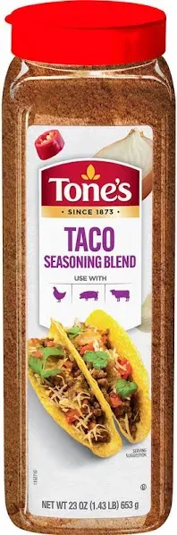 Tone&#039;s Taco Seasoning 23 oz.