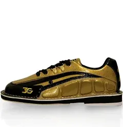 900 Global Belmo Tour S Mens Bowling Shoes Gold/Black Right Hand