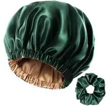 Yanibest Satin Bonnet Silk Bonnet for Women Sleeping Double Layer Satin Hair Bonnet Bonnets for Curly Natural Hair