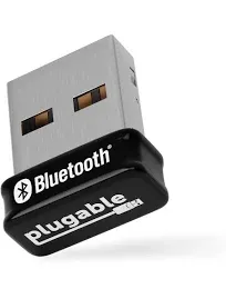 Plugable USB Bluetooth Adapter for PC, Bluetooth 5.0 Dongle, Compatible with