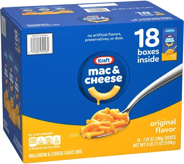 Kraft Original Macaroni Cheese Dinner