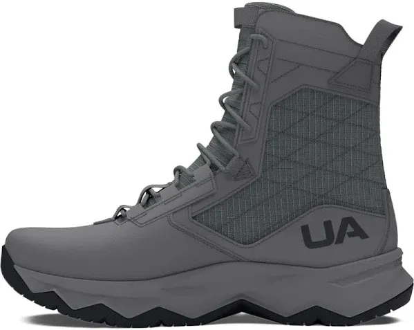 Under Armour Stellar G2 8" Side-Zip Black Tactical Boots 3024949-001