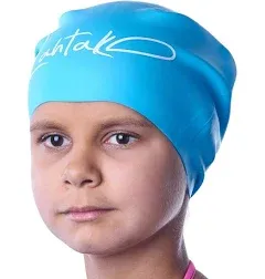 Lahtak Kids Long Hair Swimming Cap