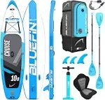 Bluefin SUP Inflatable Stand Up Paddle Board 12' | Kayak Conversion Kit