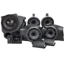 MB Quart MBQR-STG5-2 RZR Radio, Speakers, Rear Cans,Sub, Amps