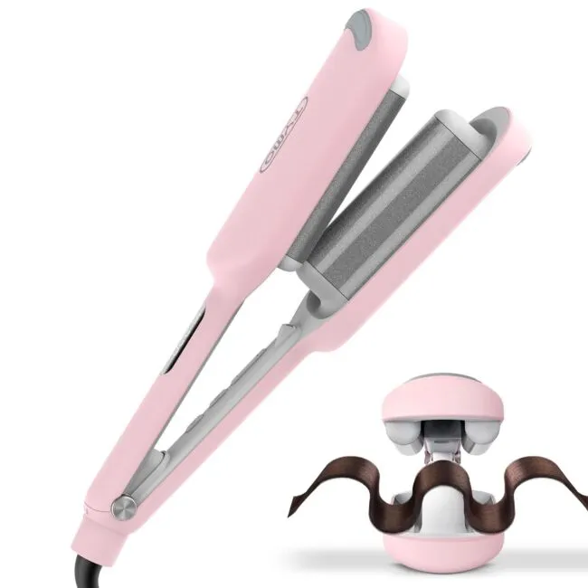 Hair Crimper Waver Hair Tool - Tymo Rovy Deep Waver Curling Iron Ionic