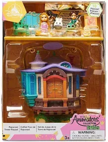 Disney Animators&#039; Collection Littles Rapunzel Tower - Disney Store - House Only