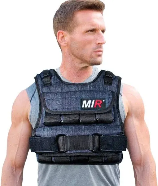 Mir Adjustable Weighted Vest 20 lb