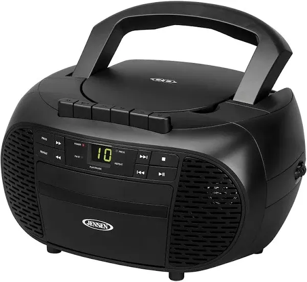 ⚡️Jensen Portable Stereo CD Player With Cassette - CD-550