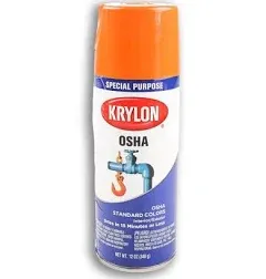 12 oz Krylon K01813777 OSHA Safety Yellow APWA Color Standard Spray Paint