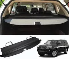 4Runner Cargo Cover Retractable Rear Trunk Security Cover Shielding Shade Compatible for Toyota 4Runner 2010-2023