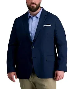 Big & Tall Haggar Men's The Active Series Stretch Gabardine Blazer