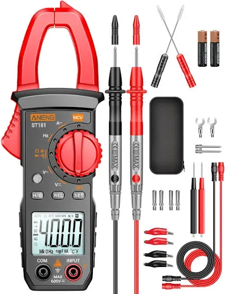 ANENG ST180 4000 Counts Digital Clamp Meter AC Current Multimeter Ammeter Voltag