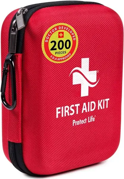 200 Piece First Aid Supplies - First Aid Kit - Bag