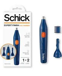 Schick Expert Finish 3-in-1 Hair and Eyebrow Trimmer