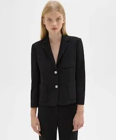 Theory Shrunken Patch Pocket Blazer