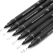 Uni Pin Drawing Pens