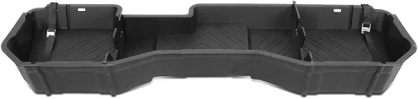 DNA Motoring Under Seat Storage Box Compatible with 07-18 Silverado Sierra 1500 / 07-19 Silverado Sierra 2500HD 3500HD Crew Cab Pickup, SBOX-002