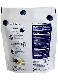 Tru Fru Hyper-Dried Grab & Share Blueberries In Creme-4.2 oz.-6/Case