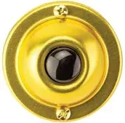 Newhouse Lighting Gold Metal Wired Door Chime Buzzer