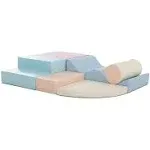 Iglu Set 28 Pastel Color Soft Play Large Foam Blocks Indoor Climbing T